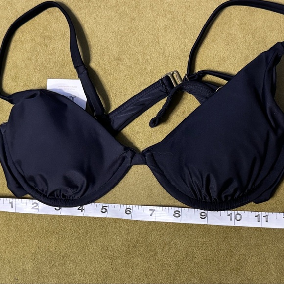 ANDIE SWIM The Sicily Top Medium in Black NWT 111 - Picture 5 of 7